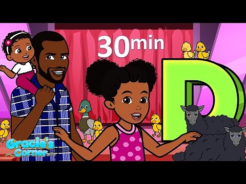 Letter D Song, Affirmations + More Fun and Educational Songs | Gracie’s Corner Compilation