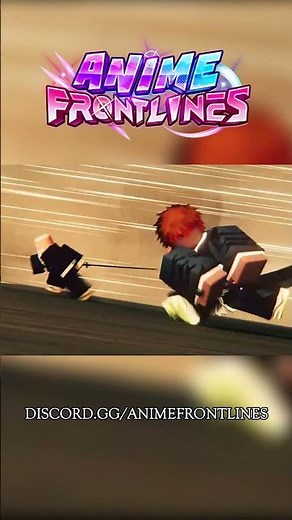 This New Anime Game Looks TOO REAL… #roblox #animefrontlines #animegame #animetowerdefense