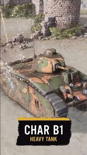 Break through enemy lines with the US Forces Free French Char B1 #CoH3