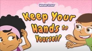 "Keep Your Hands to Yourself" Signing Savvy Video   Language Exercise (K)