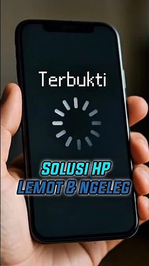Dua Langkah Rahasia Atasi HP Lemot #hplemot #tutorialhpandroid #ngelag