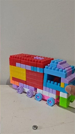 Satisfying DIY Truck Box ASMR/Building Block /Block Game/ Lego Building Block/Truck Container/