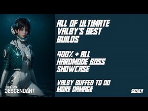 All Ultimate Valby's Best Builds | 400% + All Hardmode Boss Showcase | Buffed Valby | TFD