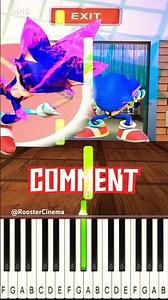 Will YOU Help SONIC Save AMY - Piano Tutorial