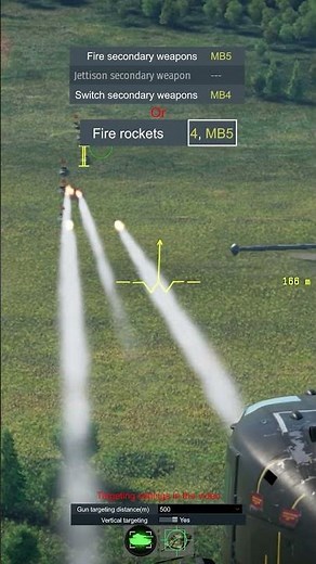 War Thunder | How to use FFAR Mighty Mouse on Uh-1B, C and D in less than 60 seconds