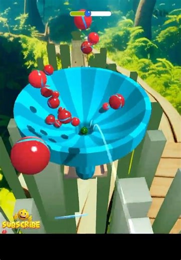 Marble Run 3D Crazy Speed Challenge #ballgameshub 😱🔥 #shorts