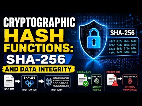 Cryptographic Hash Functions: SHA-256 and Data Integrity