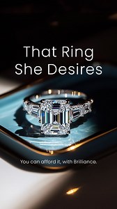6.4K views · 6.6K reactions | The ring of her dreams, without the nightmare price. Find it at brilliance.com. | Brilliance.com | Facebook