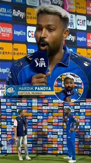 What did Hardik Pandya say after the defeat to PBKS 😱 ?#cricket #iplnews #mivspbks #ipl2026 #shorts