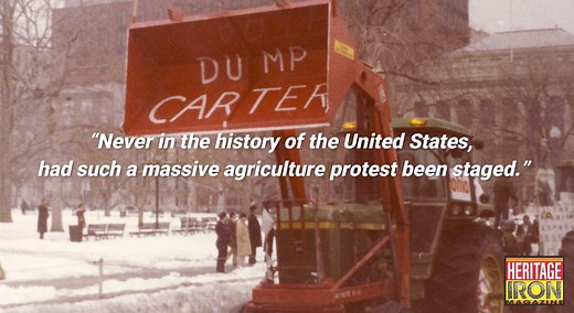 “Never in the history of the United States had such a massive agriculture protest been staged.” Forty-five years ago in February, 1979, thousands of farmers from across the country formed a NATIONAL TRACTORCADE and converged in Washington, D.C. rallying Congress for parity, a fair price for their agriculture products. "Parity not charity!" This massive demonstration was formed by members of the American Agriculture Movement Inc. Part 1 of their incredible story can be read in the Jan/Feb 2024 is