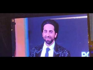 Filmfare Awards (19 Nov 2022) - Aayushman Khurana receives Award