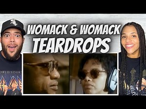 A VIBE!| FIRST TIME HEARING Womack & Womack - Teardrops REACTION