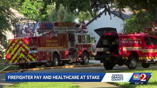 Orange County firefighters await decision on raises and benefits