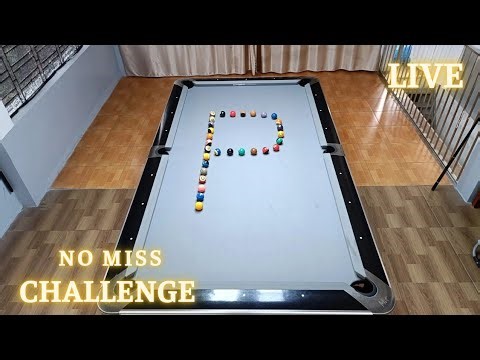 Letter P Pool Challenge With 30 Balls | Live