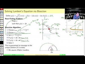 AEE462 Lecture 10, Part C - A Bisection Algorithm for the Solution of Lambert's Equation