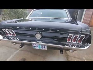 67 with a 408w Stroker Mustang opened up the cut-outs!