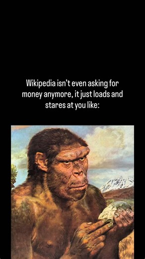 Extinct Animals Facts on Instagram: "I’ll donate next time I promise"