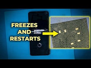 Samsung S21 Keeps Freezing And Restarting? The HARDWARE Fix (CPU Reball)