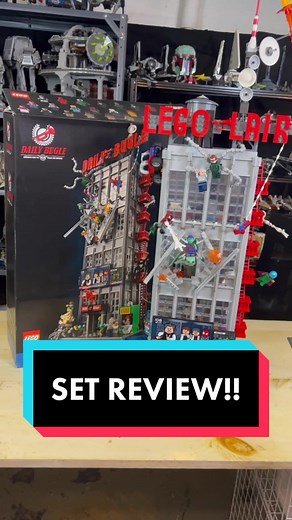Lego Marvel Daily Bugle Set Review