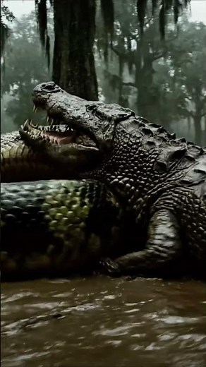 Nightmare in the Swamp: Snake vs. Crocodile Final Battle