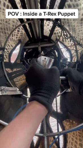 Puppeteering a T-Rex: An Interactive Adventure