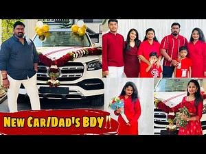 Welcoming Home My Dad’s DREAM CAR❤️‍🔥🧿|”BENZ GLS”|Appa’s BIRTHDAY Celebration 🥳||SPURTHI VLOGS||