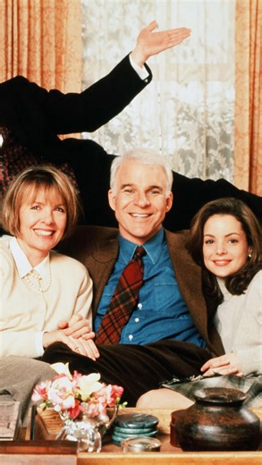 Release Date Rewind on Instagram: "On this day 30 years ago, Father of the Bride Part II was released in theaters. Not only did daughter Annie (Kimberly Williams) get pregnant but so did mom Nina (our late great Diane Keaton), and Franck did this totally Franck workout routine that feels very Birdcage. #FatherOfTheBridePartII #30thanniversary"