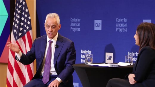 6.3K views · 340 reactions | BREAKING— Rahm Emanuel announces a proposed ban on holding a position in any branch of government if you're over the age of 75 years old. It's part of a plan for reestablishing trust with the public that also includes stronger anticorruption efforts. | VoteBlue | Facebook