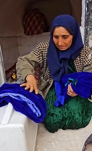 A hand sewing machine for the cameraman's clothing as a giftGrandma, in the cave #villagelife #nomadic #nomadiclifestyles #nomadiclife #village #nomadic #family #female #country #lor #new #village #iranian #iranfamily #nepalfamily #iranfood #NomadicLife #FamilyConflict #trendingnow #trendingvideo #trendingreelsvideo #country #nomadiclifestyles #village #new #viralvideos #viralreels #viral #trending #reelsvideo #reels #trendingreels #virals | Brenton Calderon