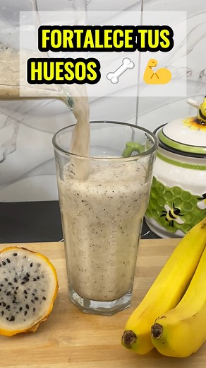 Mezcla Pitahaya, Plátano y Canela #recetas #remedios #saludable #salud #remedioscaseros | Recetas naturales sencillas