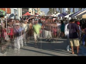 People walking in time lapse - no Copyright