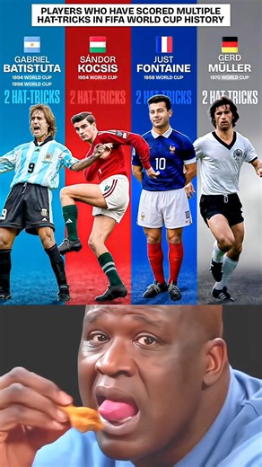 Only Four Players Have Scored Multiple Hat-Tricks in FIFA World Cup History 🔥🤔🤯