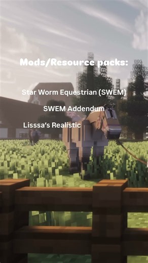 Add a fjord horse to Minecraft! #swem