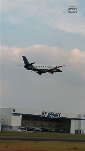 Embraer Bandeirante EMB-110 Decolagem Aeroporto De Jundiaí-SP