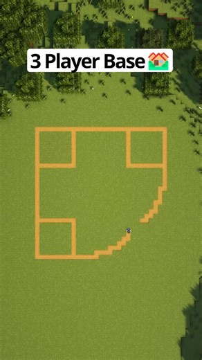 Blockical on Instagram: "Minecraft 3 Player Base🏘️ For Build and No Music #minecraft #minecraftbuilding #minecraftbuilds #minecrafttutorial"