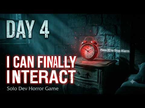 I Built My First Interaction System in My Horror Game (Unity Solo Dev)
