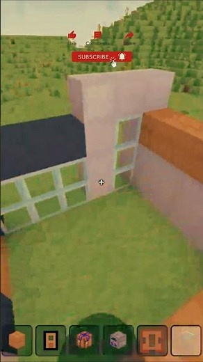 Bloxd io Modern house tutorial 2 #bloxdio #bloxd #minecraftbuilding #minecraft