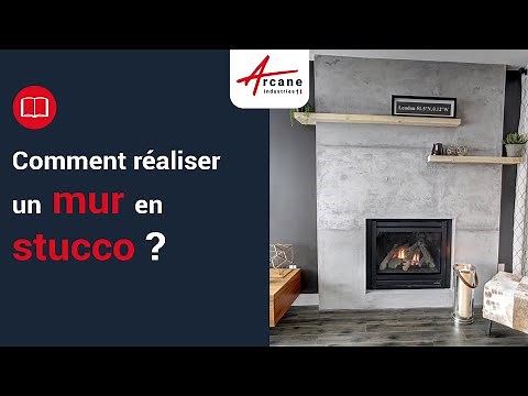 Appliquer un Stuc - enduit stucco de décoration effet marbre - Tuto complet