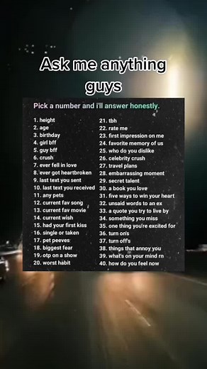 Engaging 'Pick a Number' Game for Fun Questions