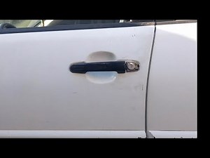 2004 Pontiac Vibe Front Door Handle Replacement