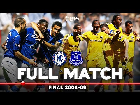 FULL MATCH | Chelsea v Everton | Final 🏆 | Emirates FA Cup 2008-09