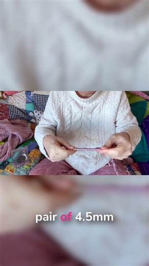Starting Your Knit Collar with the Right Needle Size #knitting #tutorial #diy