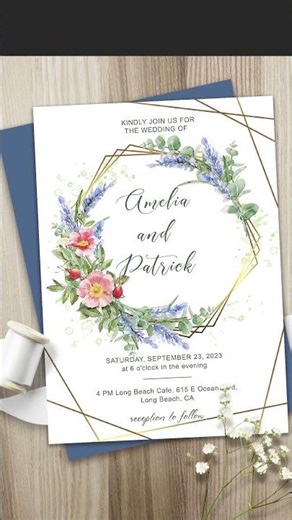 Create Your Own Wedding Invitation in Minutes