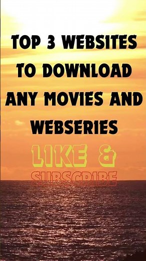 BEST SITE TO DOWNLOAD MOVIES|TOP 3 WEBSITES TO DOWNLOAD ANY MOVIES AND WEBSERIES#viral video