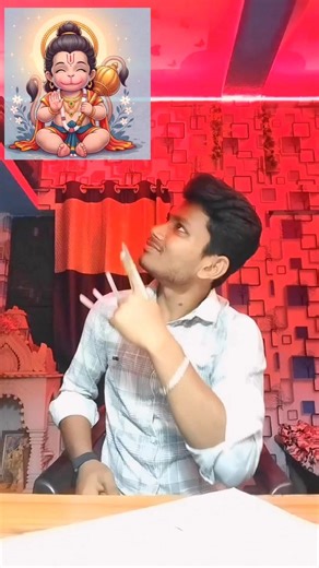 🙈✨Hanuman ji drawing using a pen✨🚩// #shorts #hanuman #jaishreeram #ram #sanatandharma #art