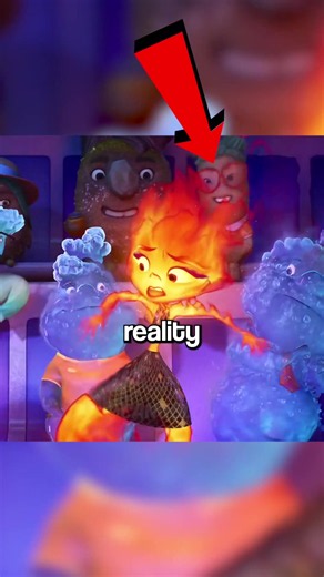EMBER HAD A STALKER #movies #elementals #eastereggs #disney | ember