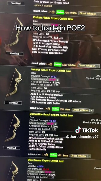 How to Trade Successfully in Path of Exile 2