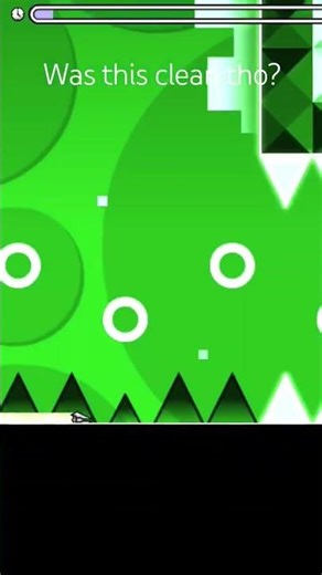clean? #geometrydash #gdupdate #gd #gaming #doms
