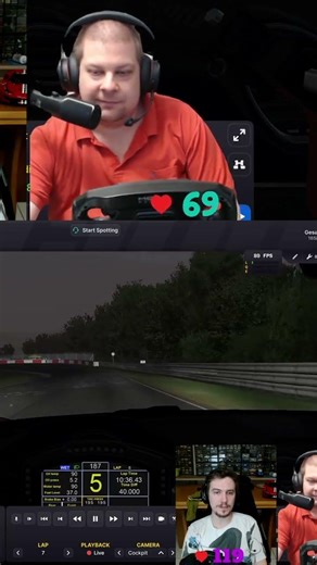 Crew Chief sagt Regen… Felix erwartet mehr Details 😂 #automobile #simracing #racing