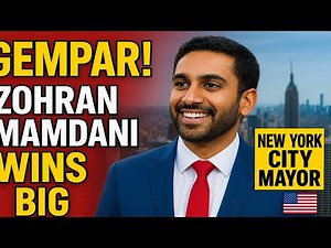 🏙️ New History! Zohran Mamdani Defeats Strong Candidates to Become Mayor of New York City!